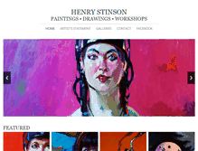 Tablet Screenshot of henrystinson.com